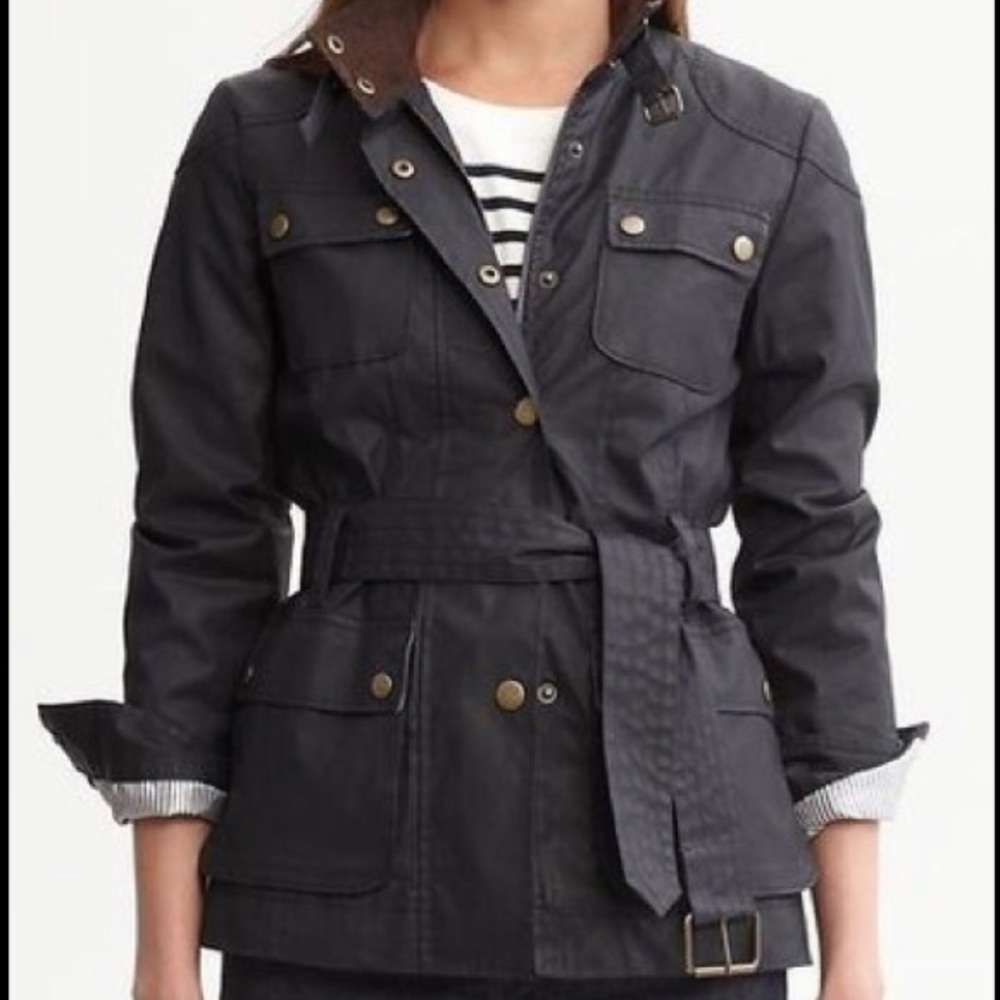 Banana Republic Waxed Field Jacket